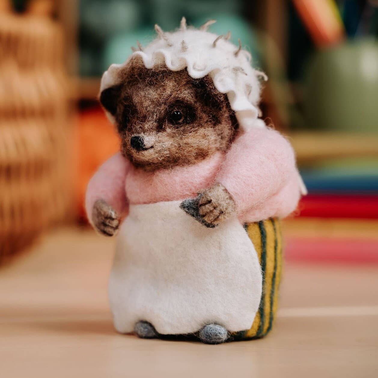 The Crafty Kit Company - Beatrix Potter - Mrs. Tiggy-Winkle Ironing Needle Felting