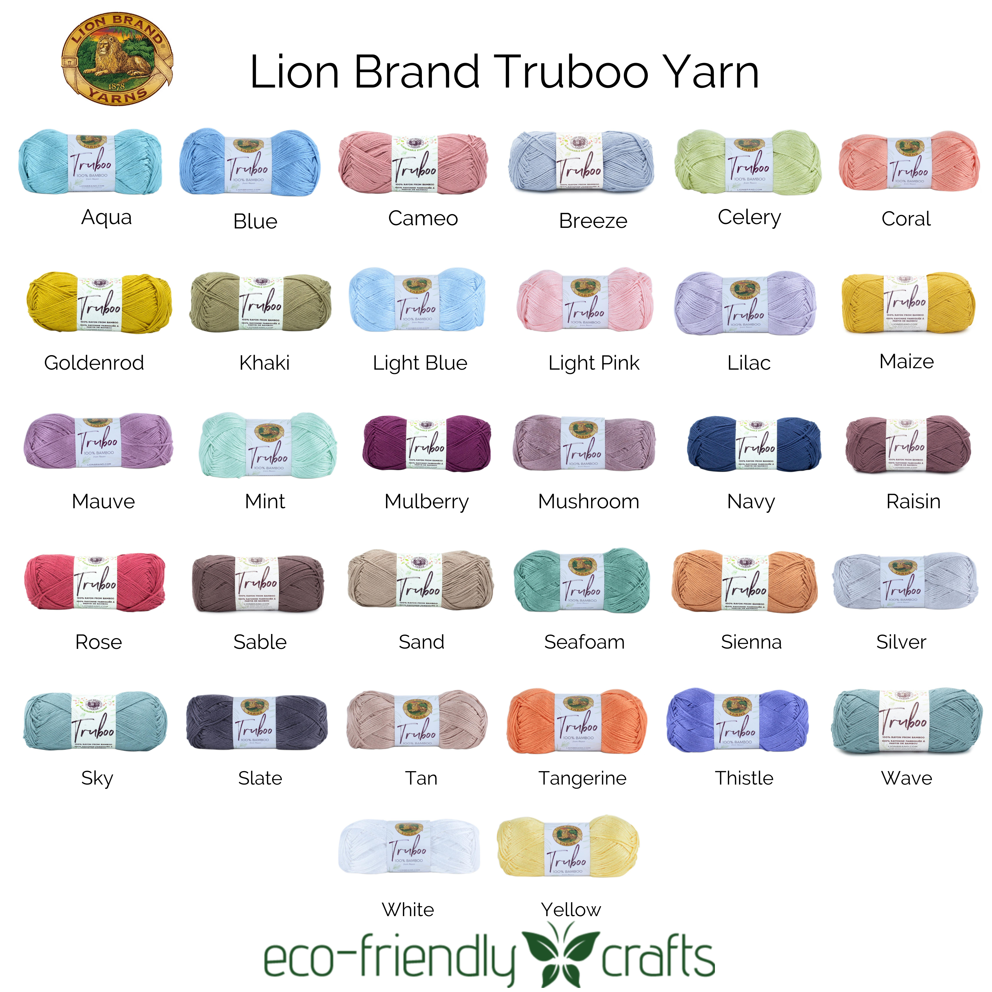 Lion Brand Truboo Bamboo Yarn