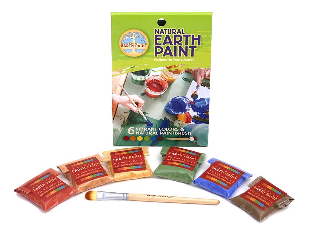 Natural Earth Paint - Petite Children's Earth Paint Kit