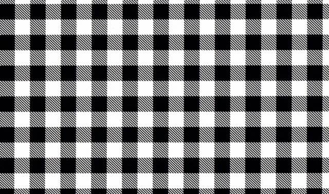 Black and White Buffalo Plaid Heat Transfer Vinyl and Carrier Sheet