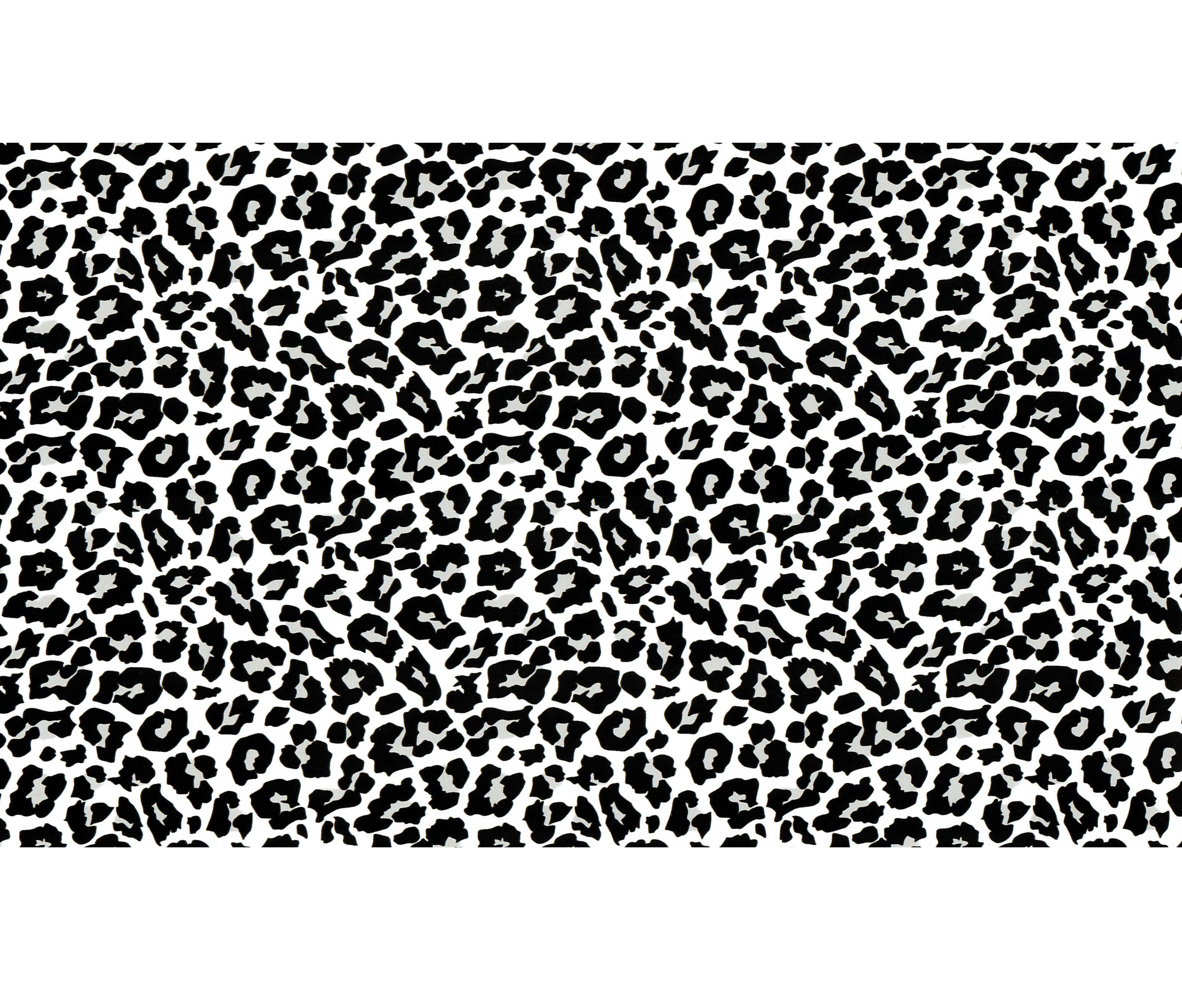 Snow Leopard Print Pattern Heat Transfer Vinyl and Carrier Sheet