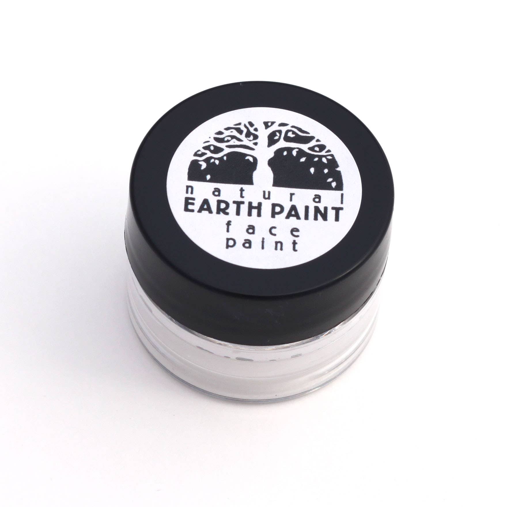 Natural Earth Paint - Natural Face Paint - Individual Jars White