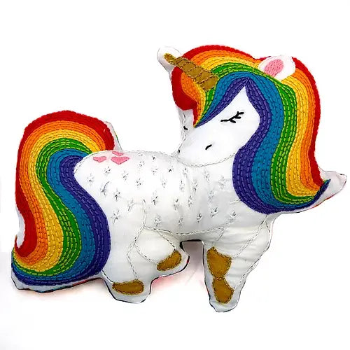 Unicorn Embroidery Kit by Ruth Tillman Designs