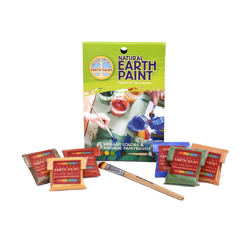 Natural Earth Paint - Petite Children's Earth Paint Kit