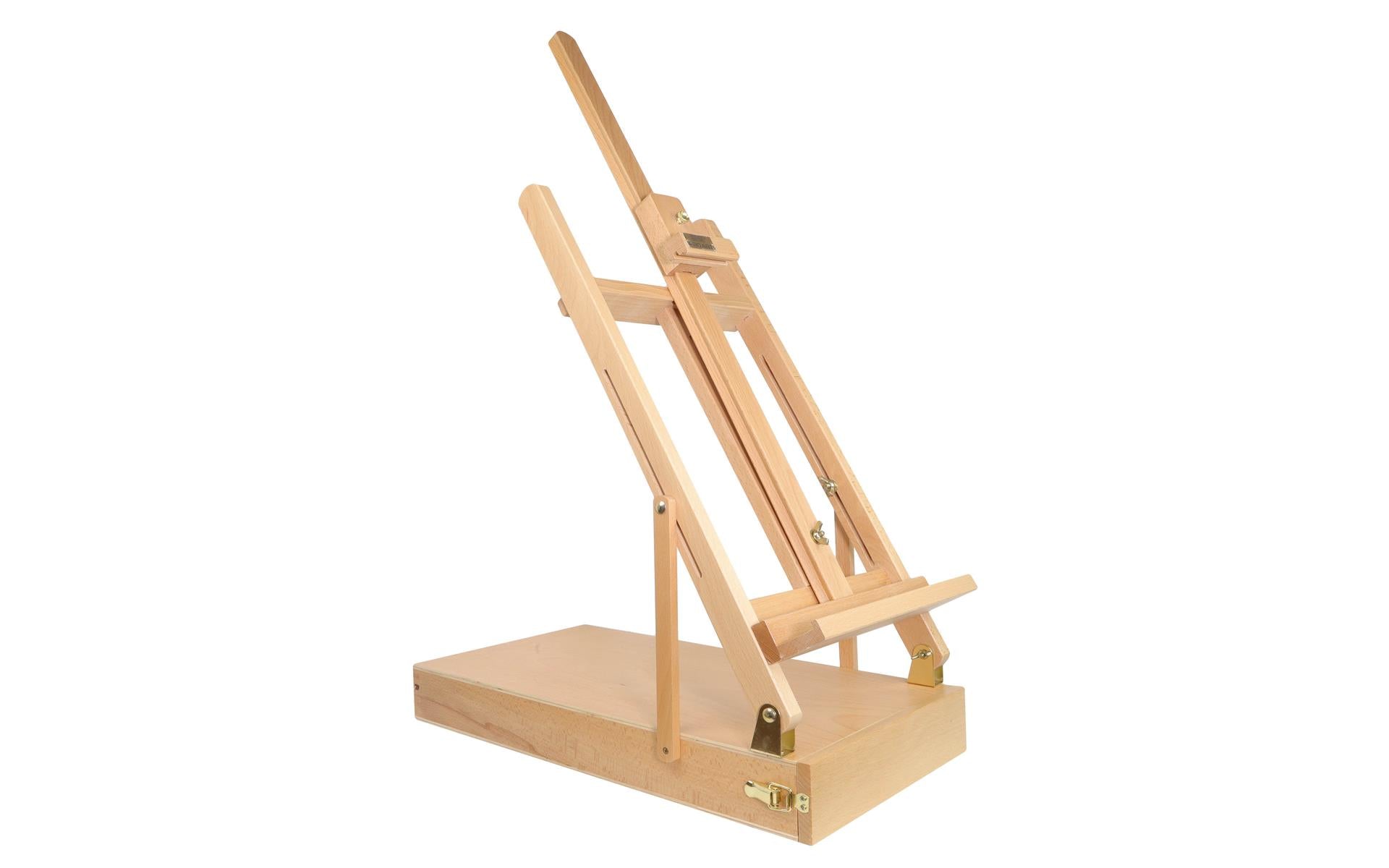 Pro Art Easel Table H Frame with Art Box and Palette